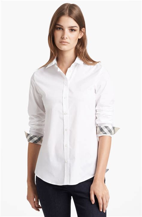 burberry t shirt womens|burberry women's shirt nordstrom.